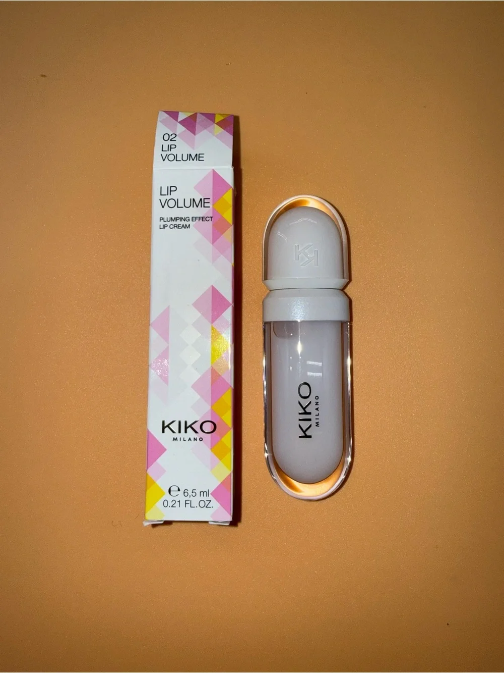 Kiko Milano Lip Volume Plumping Lip Cream Translucid